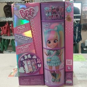 Cry Babies BFF Jenna Fashion Doll with 9+ Surprises Including Outfit. NIB